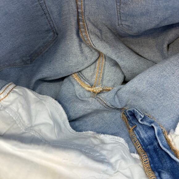 Good American Jeans Women's 8/29 Light Blue Skinny Stretch High Rise Preppy - Picture 6 of 12